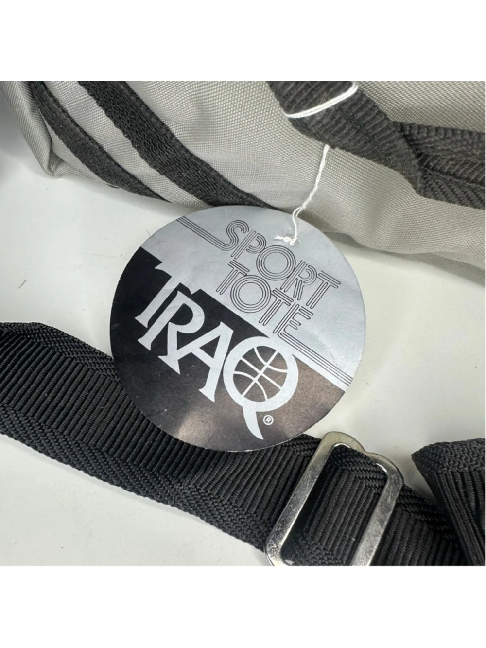 Vintage New with Tags NWT Traq Sport Tote Bag Cooler insulated Gray & Black